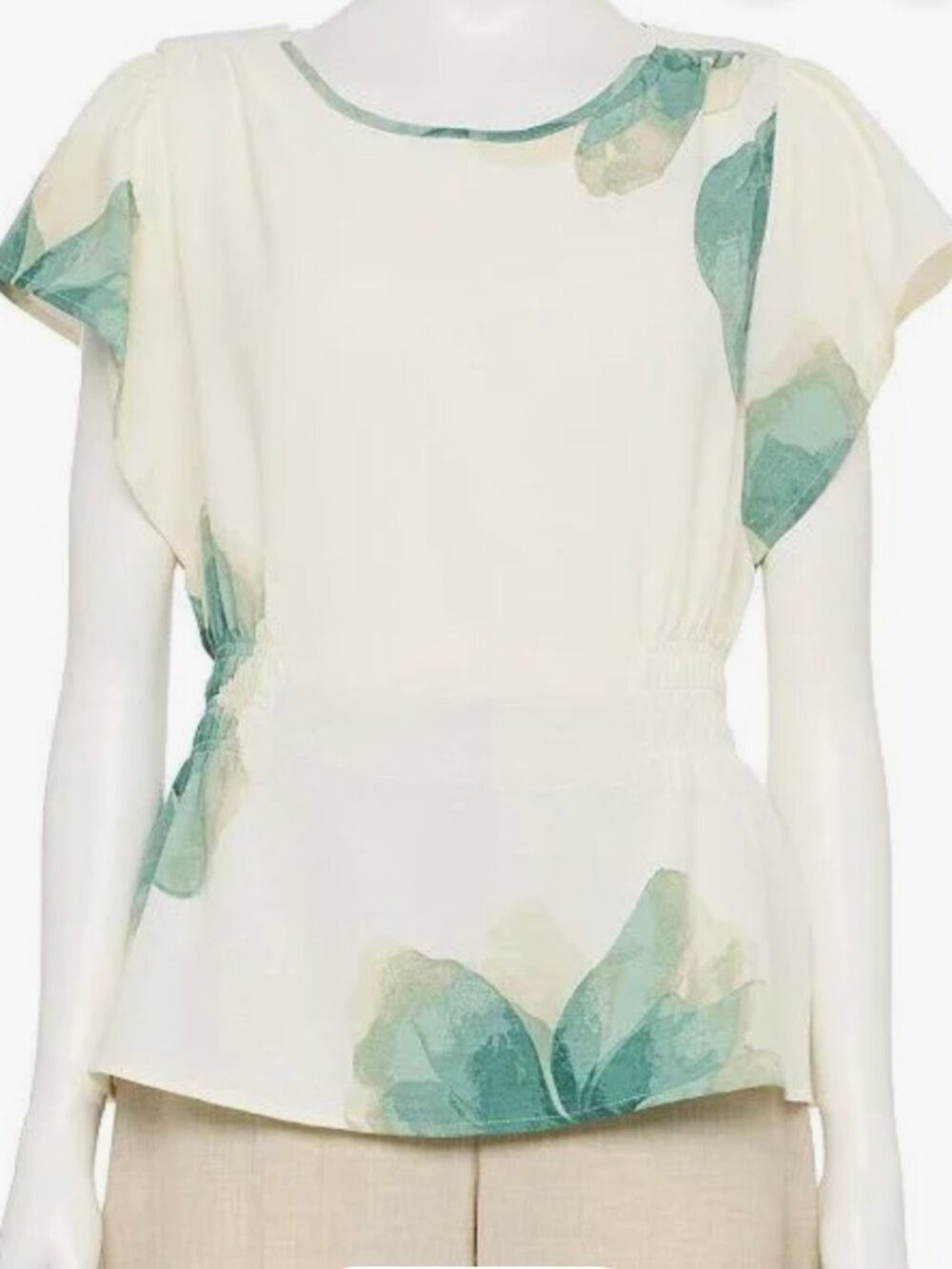 Women's Nine West Adaptive Cinched Blouse Size Small